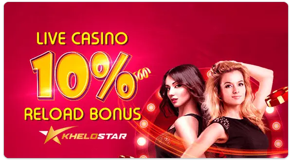 Khelostar Casino Reload Bonus